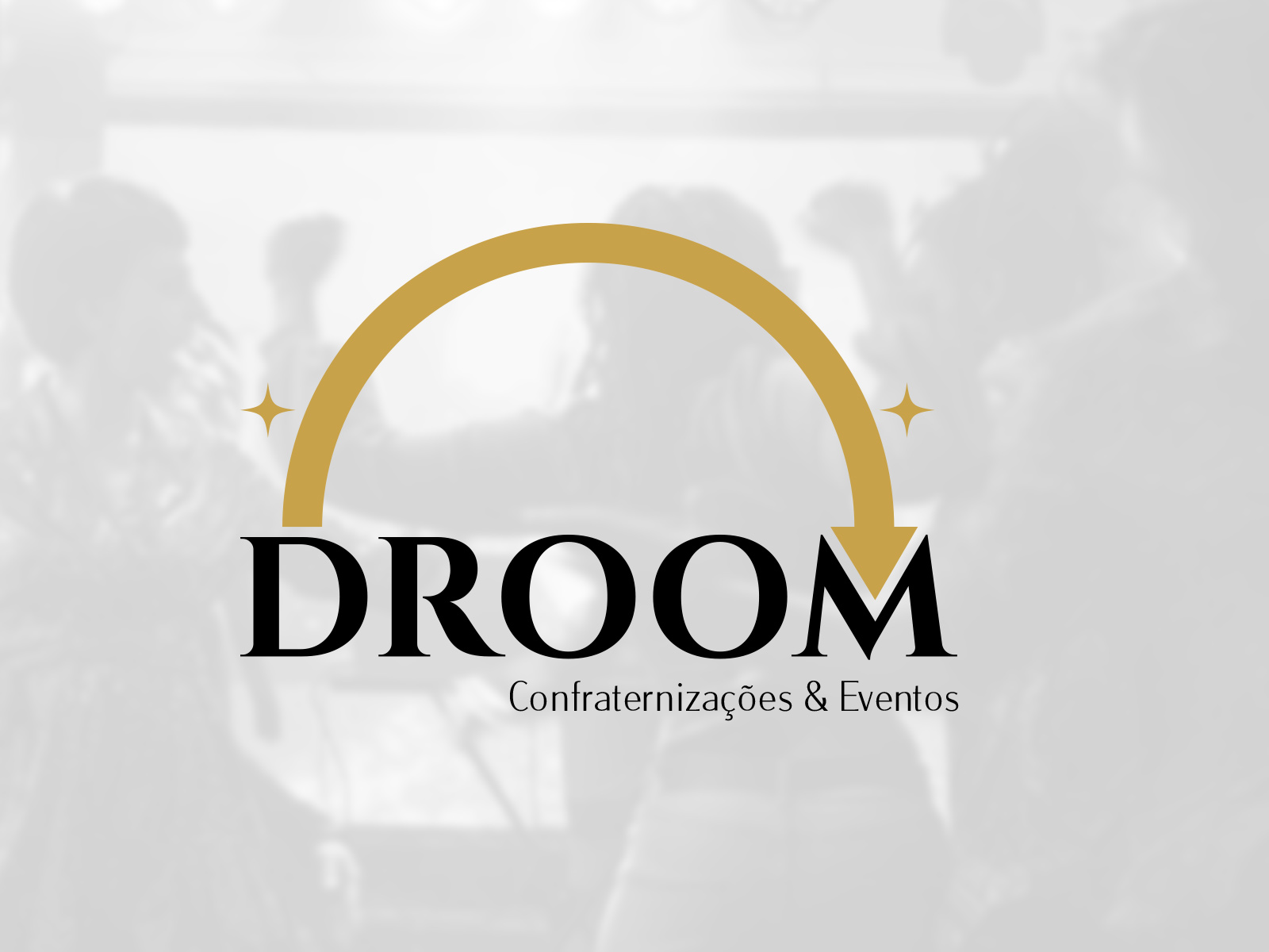 Projeto visual da Droom - Confraternizações e Eventos